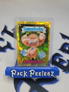 2021 Topps Garbage Pail Kids Sapphire Muscular Molly 147 Gold Refractor #05/15 - Picture 1 of 2