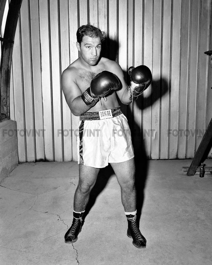 ROCKY MARCIANO Photo Picture BOXING GLOVES Photograph 8x10 11x14 or 16x20 (R4) - Image 1 of 1