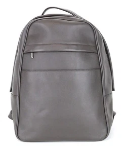 SUITSUPPLY mens Bag OS Brown Genuine Calf Leather Adjustabe Straps Backpack - Picture 1 of 15