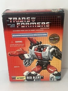 Transformers Generation One Commemorative Series IV Autobot Red Alert Sealed - Picture 1 of 2