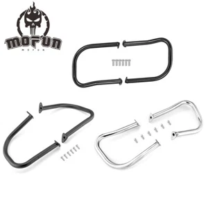 MOFUN Highway Rear Saddlebag Guard Bars For Indian Chieftain Chief Dark Horse - Picture 1 of 13