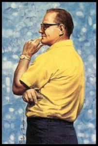 Sid Gillman 1992 Goal Line Art Hall of Fame #101 Chargers - Picture 1 of 2