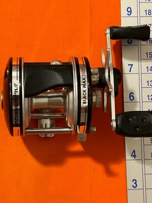 Vintage ABU GARCIA AMBASSADEUR BLACK MAX 5500  Fishing reel - Image 1 of 4