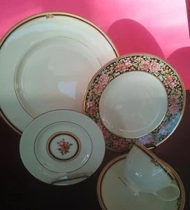 AJUSTE(S) DE LUGAR CLIO DE MADERA DE CUÑA, CENA, ENSALADA, PAN, TAZA Y PLATILLO, 12 JUEGOS DISPONIBLES - Imagen 1 de 21