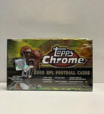 2000 Topps Chrome Football Hobby Factory Sealed Box Brian Urlacher - Image 1 of 2