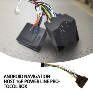 For Ford Focus 07-11 Mondeo C-MAX 07-10 16PIN Audio Android Wire Adapter Canbus - Picture 1 of 15