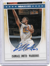 2011-12 NBA Hoops Auto Ishmael Ish Smith #110 Auto