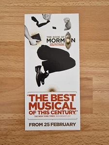 The Book of Mormon The Musical Theatre Flyer London - Picture 1 of 1