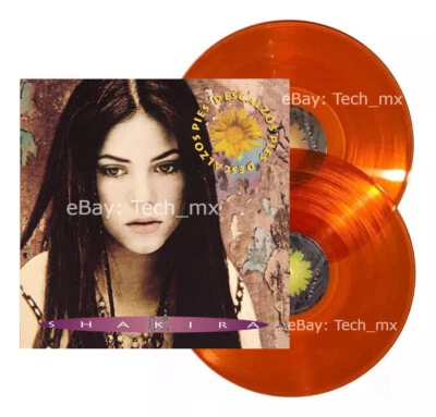 Shakira - Pies Descalzos Vinyl 2LP Edicion Limitada Color NEW FREE USA Shipping - Image 1 of 3