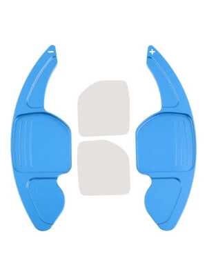 Steering Wheel Paddle Shifter Extension For Audi Q3 Q5 Q7 S5 S6 Aluminium Blue Foto 1 de 4