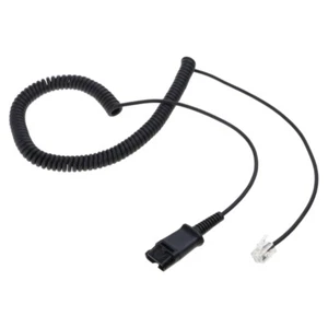 Office Phone Headsets Cable for QD Headsets to J100, 1600, 9600 - Zdjęcie 1 z 6