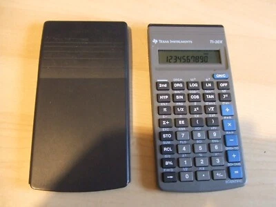 Rare Vintage Texas Instruments TI30X TI-30X Scientific Calculator 10 Digit - Image 1 of 3