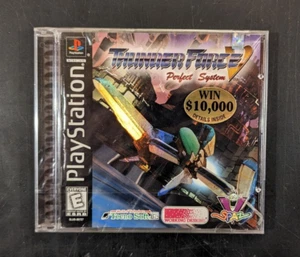 Thunder Force V: Perfect System (PlayStation 1, 1998) Brand New Factory Sealed - Picture 1 of 5