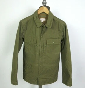 Chaqueta WALLACE & BARNES Talla XS Mezcla de Algodón Verde Oliva Forrada de Vellón - Imagen 1 de 5