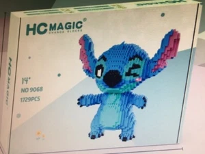 Stitch ,1729pcs ,20cm, blocks and instruction only - Picture 1 of 5