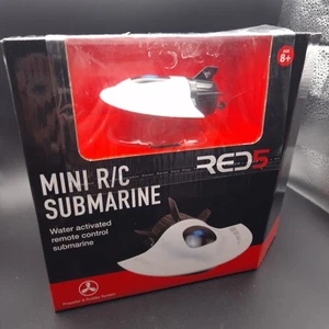 RED5 MINI R/C SUBMARINE Water activated remote control submarine Brand New Boxed - Picture 1 of 7