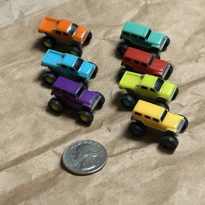 Lote Solto MICRO Driven Battat Miniature Pocket Series Caminhões 4x4 Cores 25hh - Imagem 1 de 2