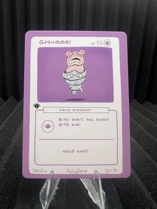 Gwaaa! (Slowbro) 30/38 - 1ª Edición Pokederp Segunda Impresión Fan Art - Pokemon - Imagen 1 de 2