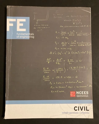 CIVIL FE SAMPLE QUESTIONS AND SOLUTIONS BY NCEES - Image 1 of 4