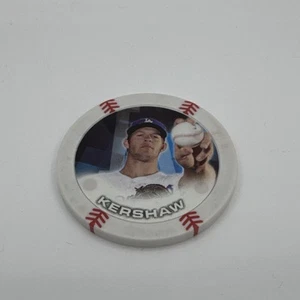 Topps MLB Chipz Poker Chips 2014 Clayon Kershaw LA Dodgers Baseball da collezione - Foto 1 di 2