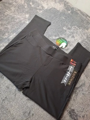 Pantalones Ponte KAY UNGER Control Abdomen Para Mujer Talla 3X Negro Carrera Causal Foto 1 de 4