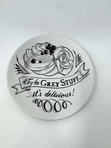 NEW Disney Try the Grey Stuff Delicious Beauty and the Beast Dessert Plate Dish - Picture 1 of 5