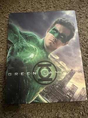Green Lantern Steelbook 2012 Blu-ray Edition! Small dents on case see pics!!  - Image 1 of 4