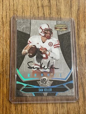 2008 Donruss Gridiron Gear #186 Sam Keller #/25 SSP AUTO Rookie Rare Raiders - Image 1 of 4