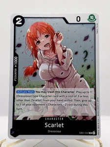 One Piece TCG Scarlet EB01-042 R Foil Anime Karte - Bild 1 von 2
