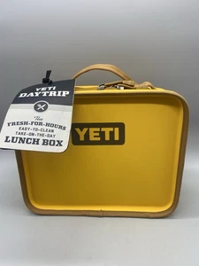 Yeti Daytrip Lunch Box RARE LIMITED EDITION Alpine Yellow RETIRED COLOR - NEW - - Picture 1 of 11