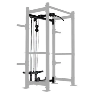 Titan Fitness Piastra Corta Caricata Lat Tower Rack Attacco Compatibile T3/X3 - Foto 1 di 9