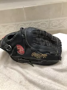 Rawlings PRO125BFB Broken In 12,5" Baseball Softball Pitchers Handschuh Rechtswurf - Bild 1 von 20