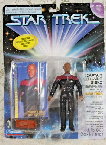 Playmates Captain Benjamin Sisko Deep Space Nine Action Figure Cover