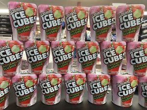 Ice Breakers Ice Cubes WATERMELON SLUSHIE Sugar Free Flavored Gum - 40 pieces