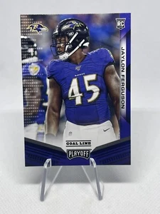 2019 PANINI PLAYOFF #250 JAYLON FERGUSON RC ROOKIE BALTIMORE RAVENS FOOTBALL - Picture 1 of 2