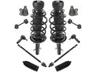 Front Strut Coil Spring Ball Joint Tie Rod Kit 71KSGP86 for Jetta Beetle Golf