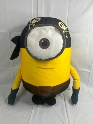 Giant Minion Plush Stuffed Despicable Me HUGE 25” Jumbo Life Size Pirate 2015 - Image 1 of 4
