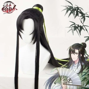 Anime Tian Guan CiFu Shen Qing Qiu Cosplay Fashion Hair Hairpiece Long Wigs - Picture 1 of 2