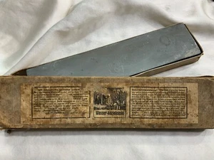 Blue-Green Thuringian Natural Finishing Stone Escher hone Straight Razor Hone - Picture 1 of 13