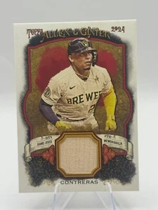 William Contreras #AGR-WC Game Used Memorabilia 2024 Topps Allen & Ginter - Picture 1 of 4