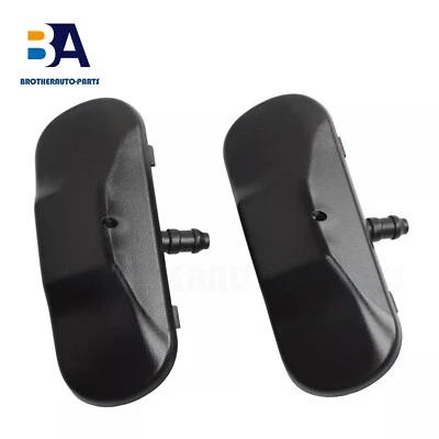 Windshield Washer Nozzle Set of 2 for Golf Eos Jetta Beetle Volkswagen 2KD955986 - Image 1 of 4