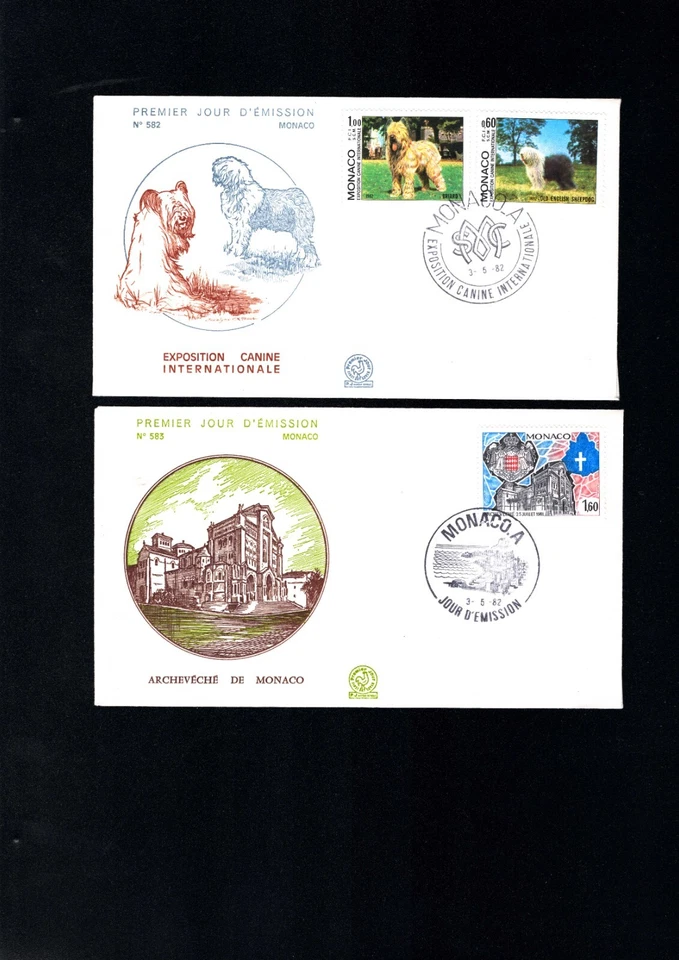 Monaco FDC Nr. 1533 - 1535   (MO) - Bild 1 von 1