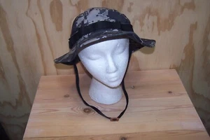 J-44320 Tactical Boonie Hat Military Camo Bucket Wide Brim Cap SZ 7 3/4 - Picture 1 of 5