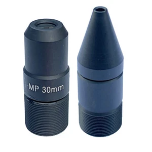 3MP Tapered 30mm Industrial Camera Lens Surveillance Accessories M12 Mount Tip - Picture 1 of 9