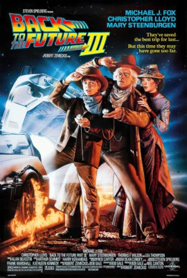 MOVIE POSTERS USA Back To The Future III - Movie Poster / Print (Size: 27" X 40")