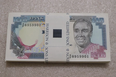 ZAMBIA 10 KWACHA - BUNBLE OF 99 BANKNOTES B48 #177 Cover