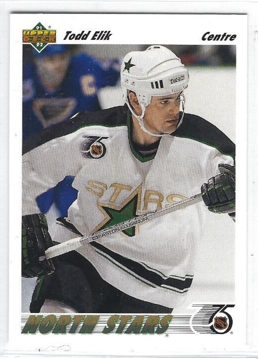 1991-92 Upper Deck FRENCH #544 Todd Elik - Image 1 of 1