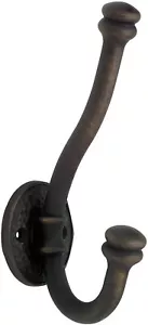 Liberty B45002Y-OB Jumbo 6 1/2" Hammered Finial Coat Hat Hook Oil Rubbed Bronze - Picture 1 of 1