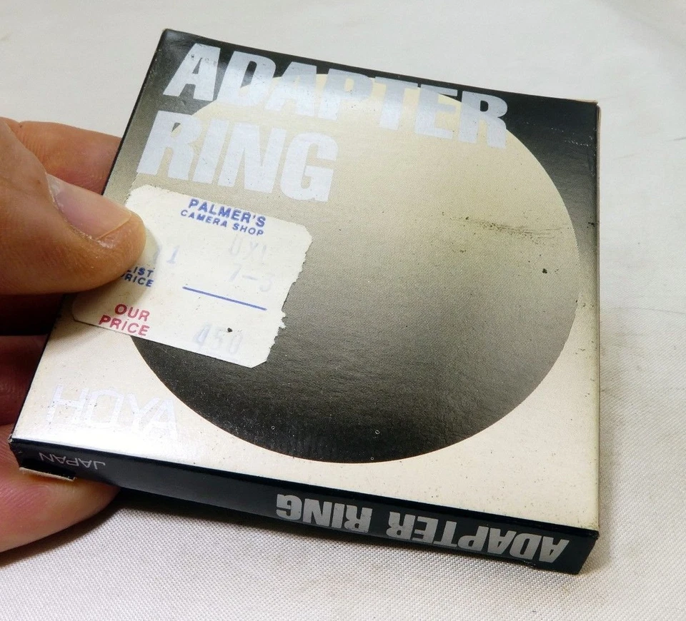 Anillo adaptador Hoyarex para filtro cuadrado llanta tamaño rosca 55mm 75X75mm Foto 1 de 4