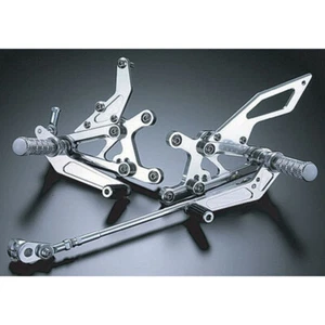 AGRAS Yamaha R6 1999-2002 CNC Adjustable, Ball Bearing, rearsets    312-255-000 - Picture 1 of 1